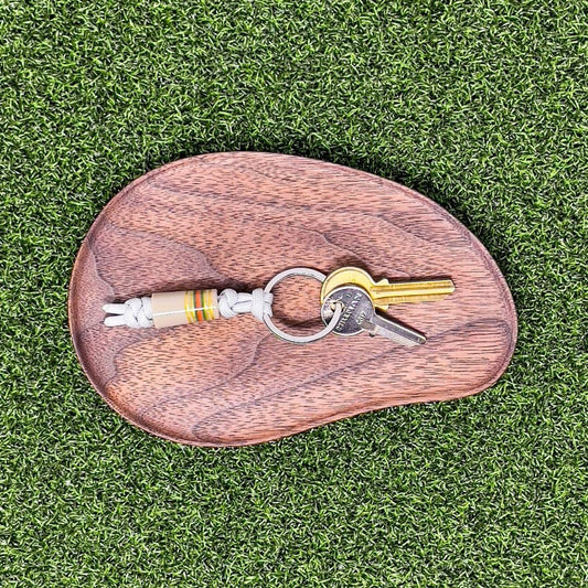 Paracord Ferrule Bead Keychain -  Mini Gucci